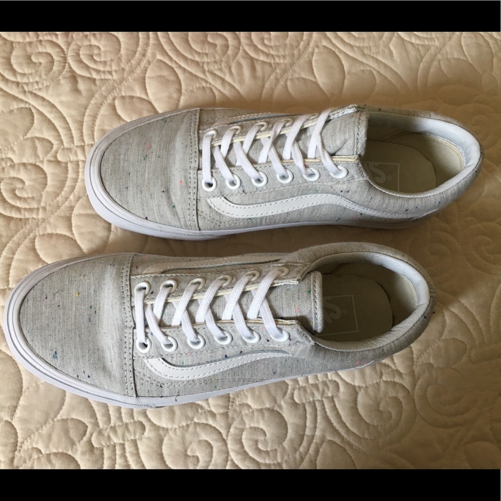 Old Skool Speckle Jersey Vans- Men’s 5 Women’s 6.5